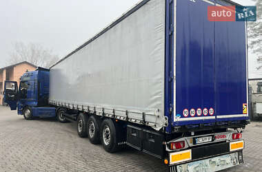 Тентований борт (штора) - напівпричіп Kogel SN 24 2011 в Львові