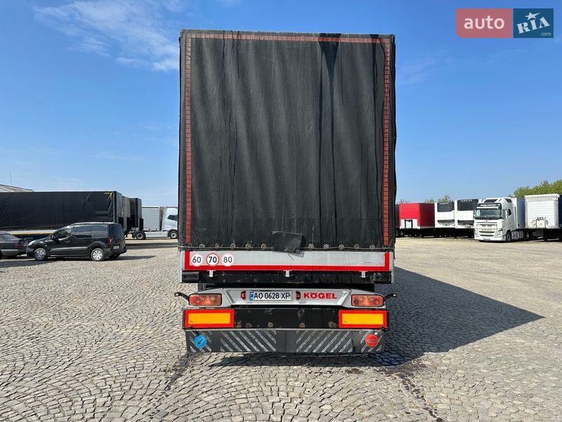 Бортовий напівпричіп Kogel SN 24 2008 в Іршаві