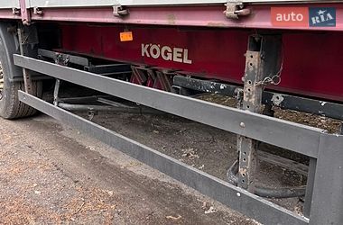 Тентованный борт (штора) - полуприцеп Kogel SN 24 2004 в Днепре