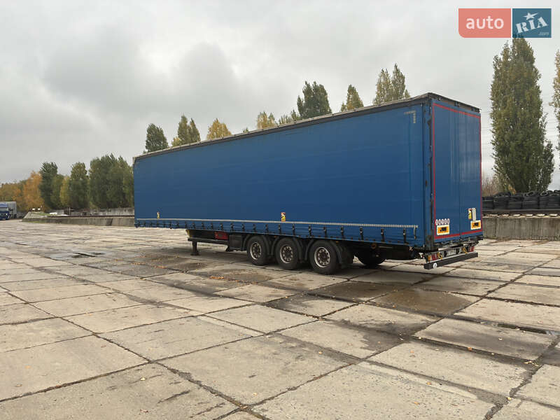 Тентованный борт (штора) - полуприцеп Kogel SN24 2011 в Люботине фото Тентованный борт (штора) - полуприцеп Kogel SN24 2011 в Люботине