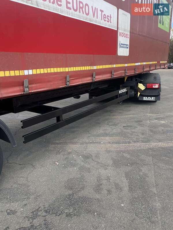 Тентованный борт (штора) - полуприцеп Kogel SN 2015 в Киеве