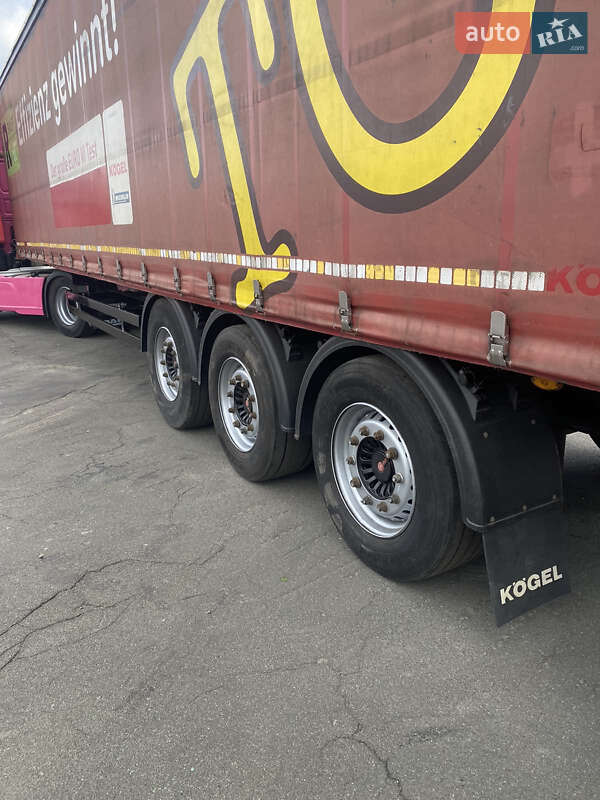 Тентованный борт (штора) - полуприцеп Kogel SN 2015 в Киеве