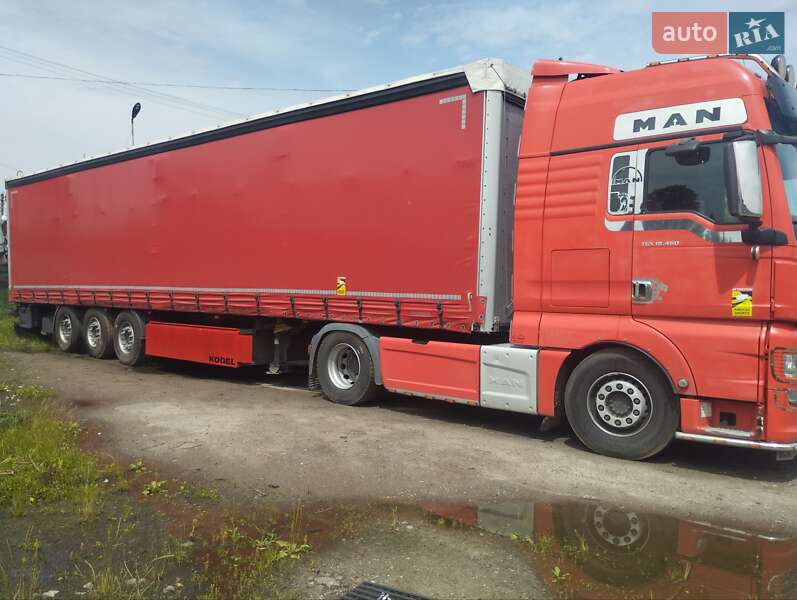 Тентованный борт (штора) - полуприцеп Kogel SN 2011 в Каменке-Бугской