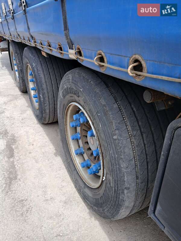 Тентований борт (штора) - напівпричіп Kogel SNCC 2009 в Городку