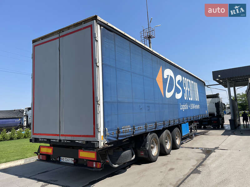 Тентований борт (штора) - напівпричіп Kogel SNCM 2007 в Вінниці