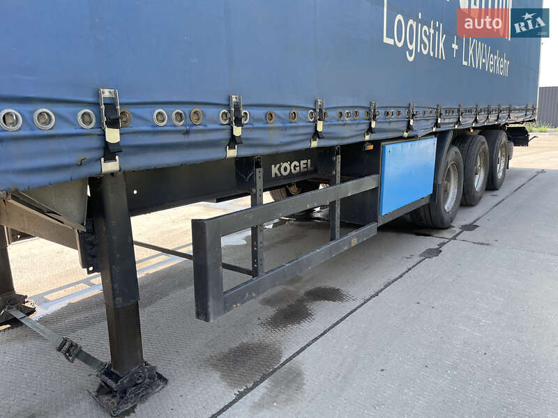 Тентований борт (штора) - напівпричіп Kogel SNCM 2007 в Вінниці