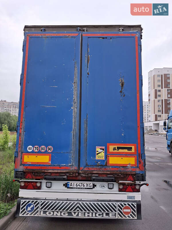 Тентованный борт (штора) - полуприцеп Kogel SNCO 24 2004 в Киеве фото 4 Тентованный борт (штора) - полуприцеп Kogel SNCO 24 2004 в Киеве