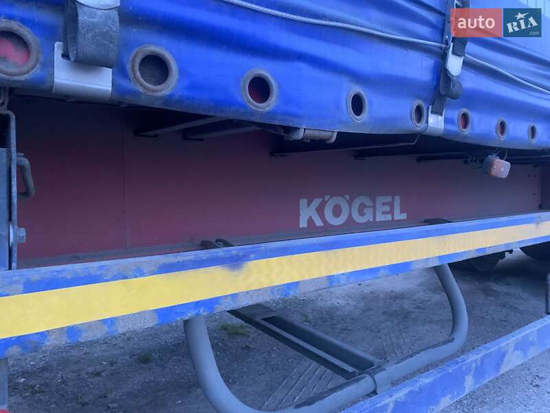 Тентованный борт (штора) - полуприцеп Kogel SNCO 24 2001 в Львове