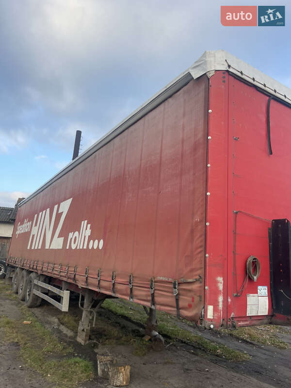 Тентованный борт (штора) - полуприцеп Kogel SNCO 24 2002 в Шумске фото 6 Тентованный борт (штора) - полуприцеп Kogel SNCO 24 2002 в Шумске