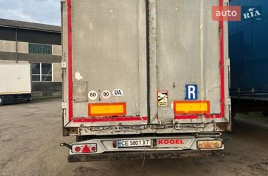 Тентованный борт (штора) - полуприцеп Kogel SNCO 24 2008 в Черновцах