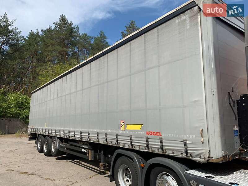 Тентованный борт (штора) - полуприцеп Kogel SP 24 2014 в Полтаве фото 9 Тентованный борт (штора) - полуприцеп Kogel SP 24 2014 в Полтаве