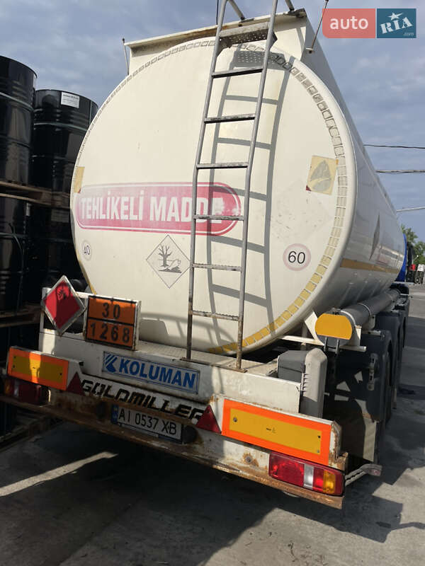 Цистерна полуприцеп Koluman SDDU27 2012 в Вышгороде