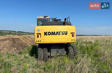 Колісний екскаватор Komatsu PC 160 2008 в Харкові