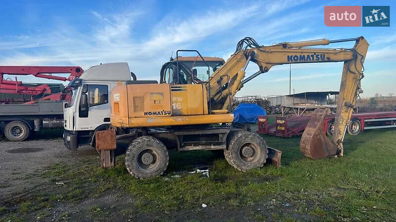 Колісний екскаватор Komatsu PW 2006 в Львові фото 2 Колісний екскаватор Komatsu PW 2006 в Львові