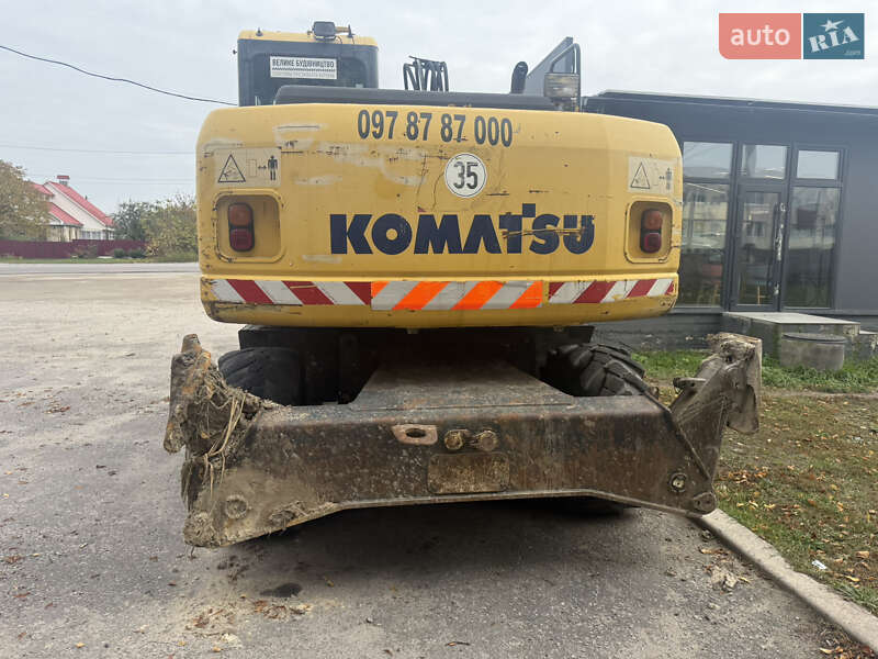 Колесный экскаватор Komatsu PW 2006 в Виннице