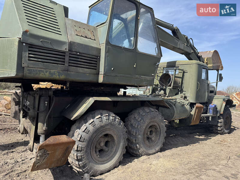 Экскаватор погрузчик КрАЗ 255 1987 в Бердичеве