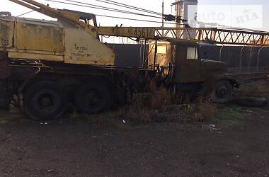 Автокран КрАЗ 257 1980 в 