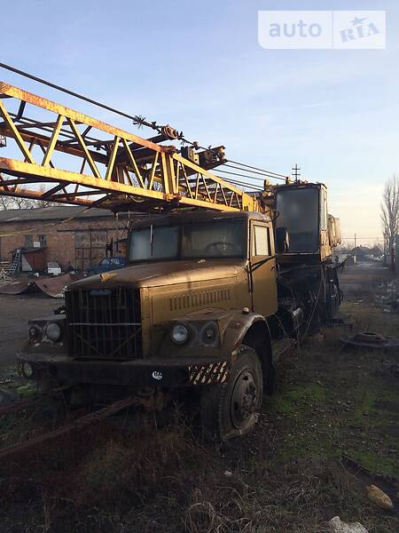 Автокран КрАЗ 257 1980 в 