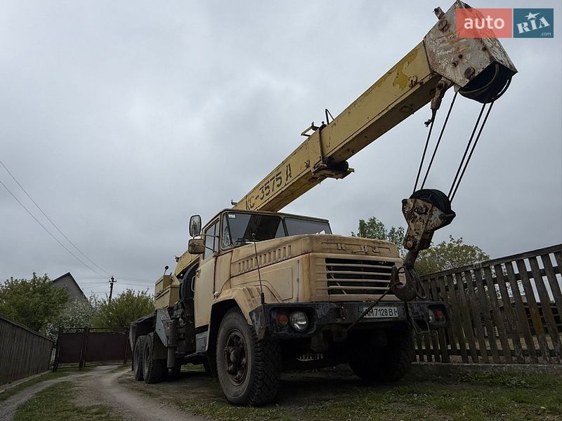 Автокран КрАЗ 3575 1993 в Брусилові
