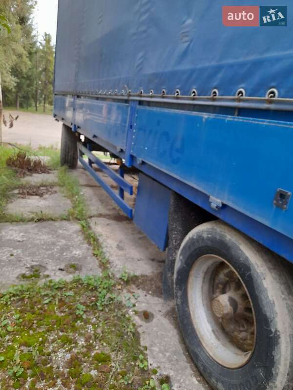 Тентований борт (штора) - прицеп Krebs PA 2001 в Хотині