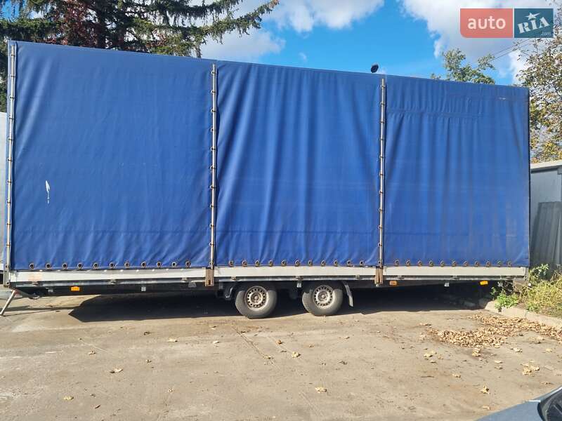 Тентованный борт (штора) - прицеп Krone ADF 2003 в Луцке фото 2 Тентованный борт (штора) - прицеп Krone ADF 2003 в Луцке