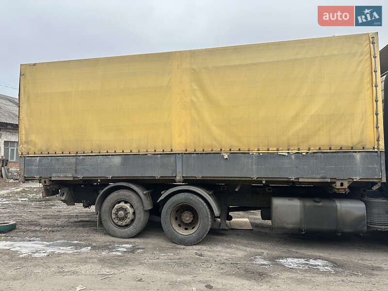 Тентованный борт (штора) - прицеп Krone ADF 2001 в Броварах