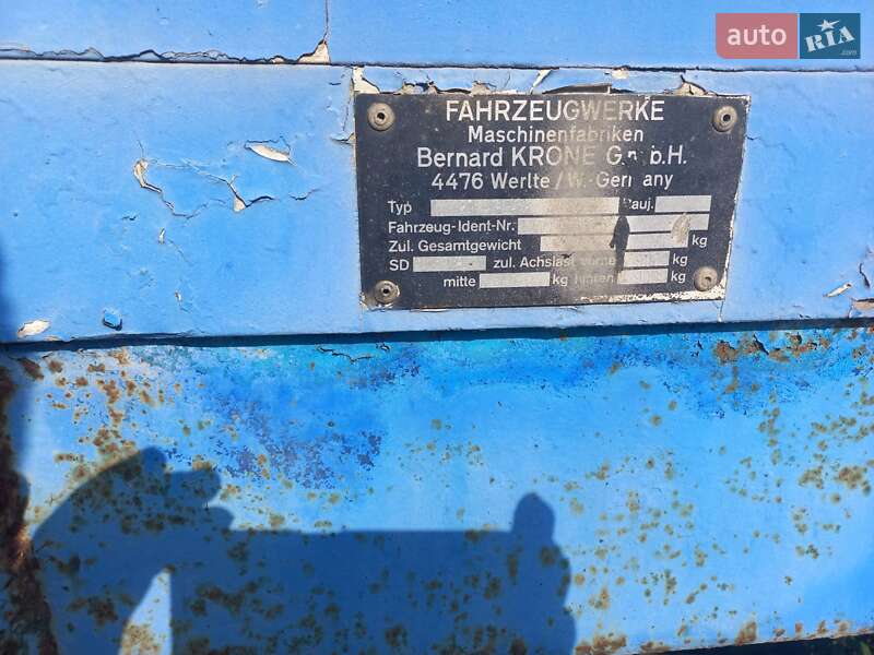 Тентований борт (штора) - прицеп Krone AZP 2000 в Києві