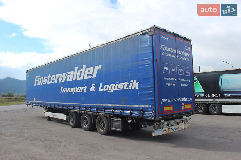 Тентованный борт (штора) - полуприцеп Krone BPW 2014 в Хусте фото 7 Тентованный борт (штора) - полуприцеп Krone BPW 2014 в Хусте