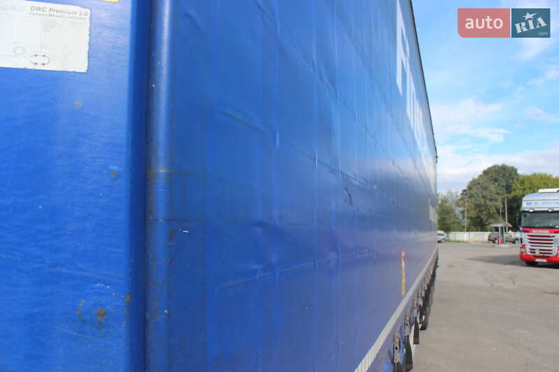 Тентованный борт (штора) - полуприцеп Krone BPW 2014 в Хусте фото 12 Тентованный борт (штора) - полуприцеп Krone BPW 2014 в Хусте