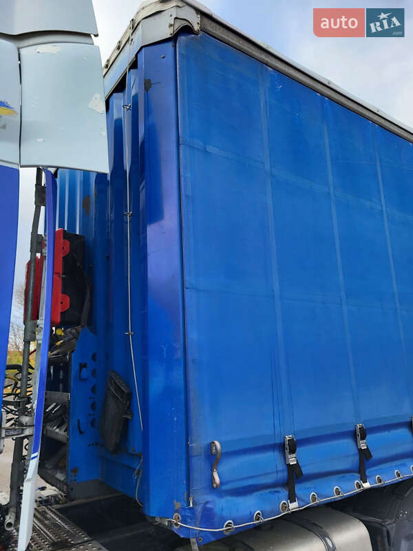 Тентованный борт (штора) - полуприцеп Krone BPW 2008 в Луцке