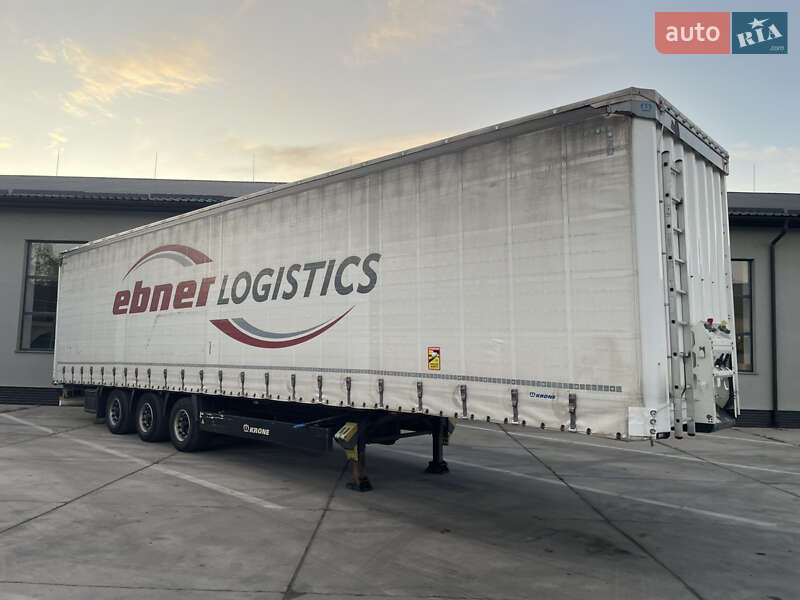 Тентованный борт (штора) - полуприцеп Krone BPW 2015 в Иршаве