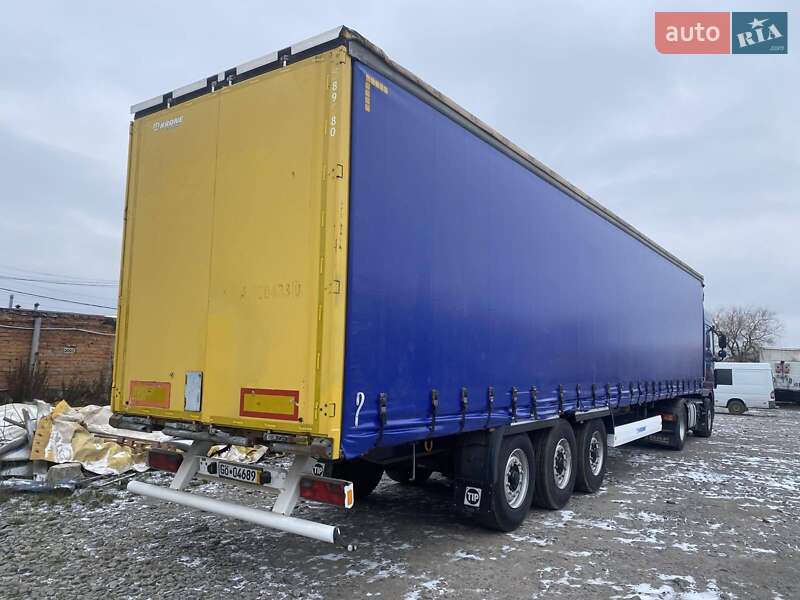 Тентованный борт (штора) - полуприцеп Krone BPW 2012 в Виннице