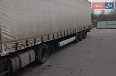 Тентований борт (штора) - напівпричіп Krone BPW 2008 в Чернівцях