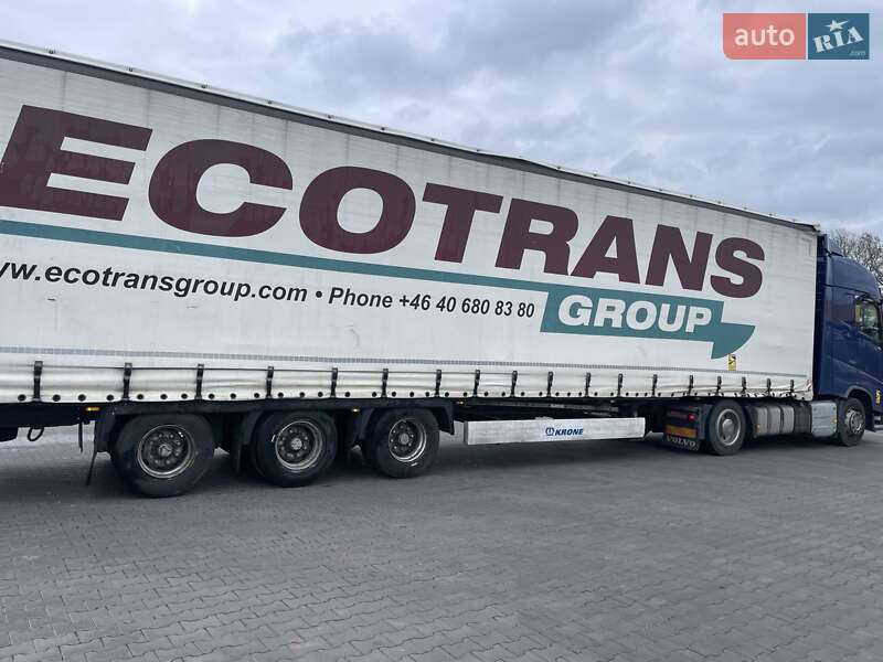 Тентованный борт (штора) - полуприцеп Krone Mega 2012 в Луцке фото 4 Тентованный борт (штора) - полуприцеп Krone Mega 2012 в Луцке