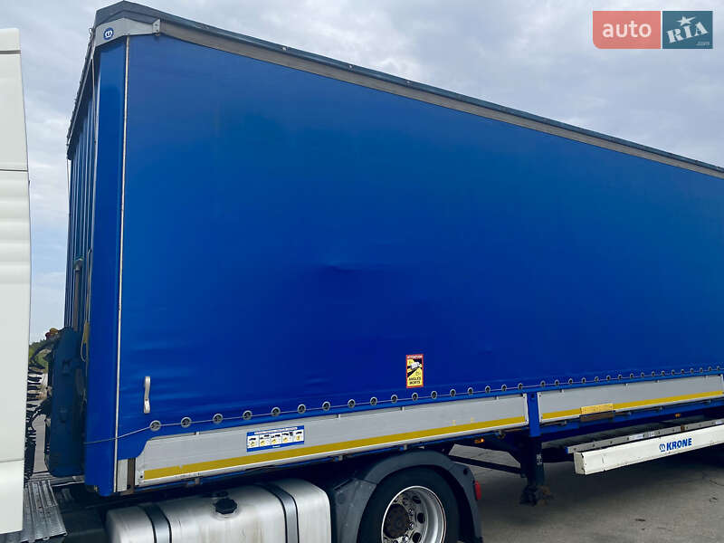 Тентованный борт (штора) - полуприцеп Krone Mega 2014 в Киеве фото 3 Тентованный борт (штора) - полуприцеп Krone Mega 2014 в Киеве
