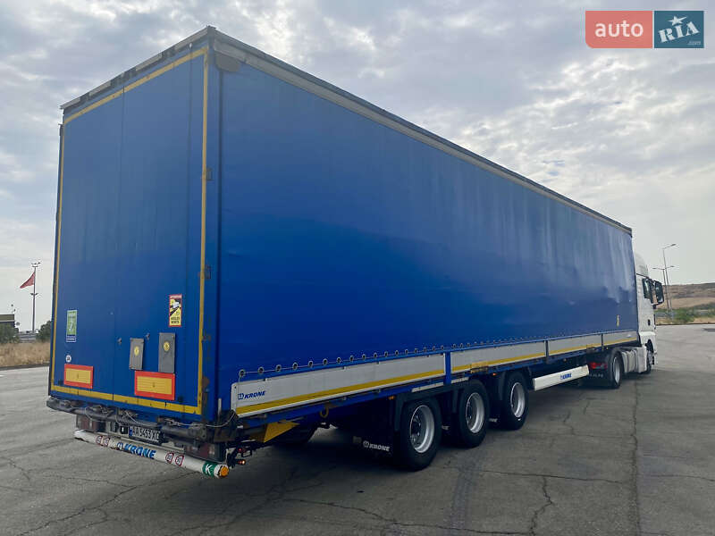 Тентованный борт (штора) - полуприцеп Krone Mega 2014 в Киеве фото 5 Тентованный борт (штора) - полуприцеп Krone Mega 2014 в Киеве