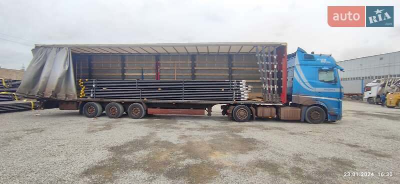 Тентований борт (штора) - напівпричіп Krone Mega 2007 в Кременчуці