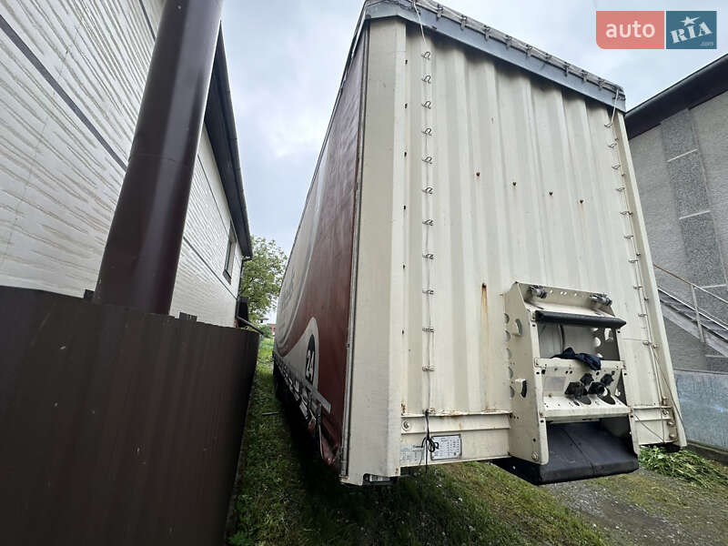 Тентований борт (штора) - прицеп Krone Mega 2008 в Рахові фото 2 Тентований борт (штора) - прицеп Krone Mega 2008 в Рахові