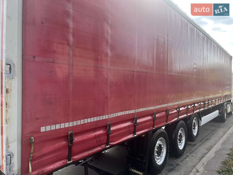 Тентований борт (штора) - напівпричіп Krone SAF 2012 в Вінниці