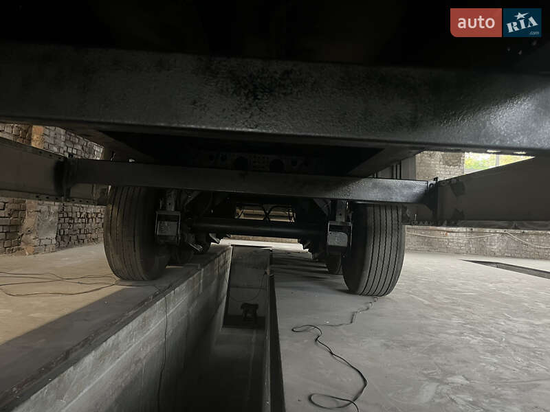 Тентований борт (штора) - напівпричіп Krone SAF 2012 в Вінниці