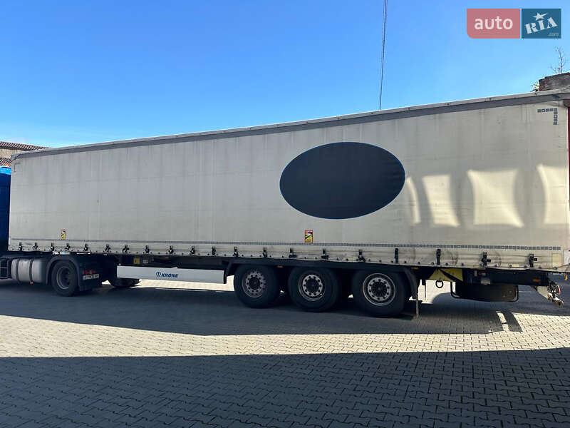 Тентований борт (штора) - напівпричіп Krone SAF 2015 в Коломиї