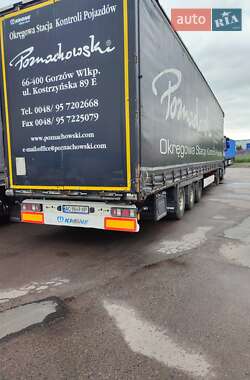 Тентованный борт (штора) - полуприцеп Krone SAF 2013 в Ковеле