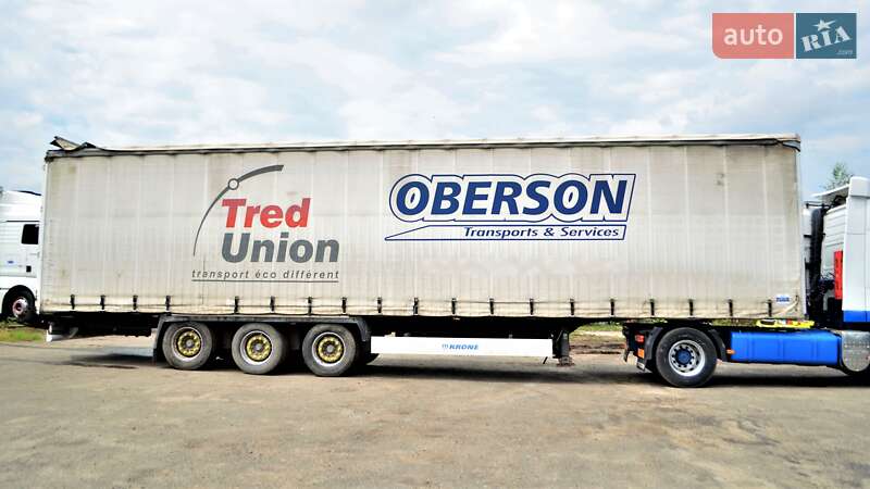 Тентований борт (штора) - напівпричіп Krone SD 27 2010 в Львові