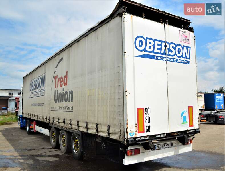 Тентований борт (штора) - напівпричіп Krone SD 27 2010 в Львові