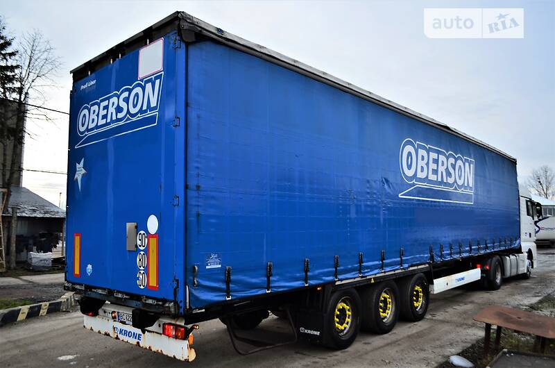 Тентованный борт (штора) - полуприцеп Krone SD 27 2011 в Львове