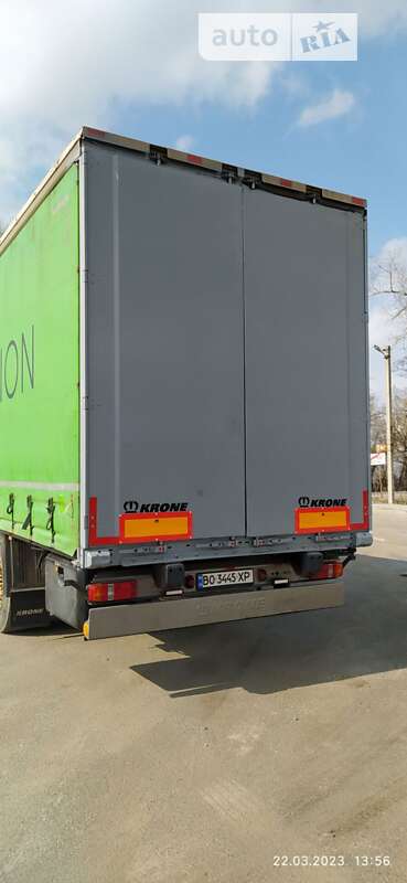 Тентований борт (штора) - напівпричіп Krone SD 27 2008 в Хоросткові