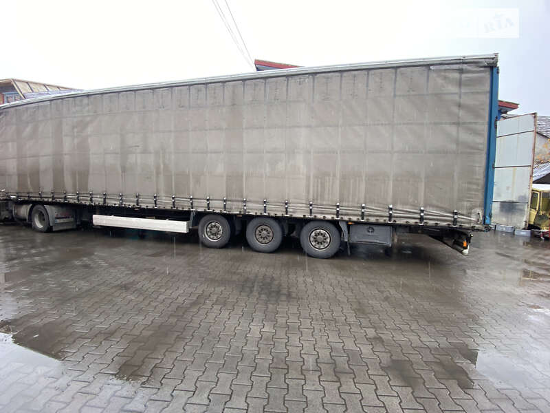 Тентованный борт (штора) - полуприцеп Krone SD 27 2007 в Черновцах