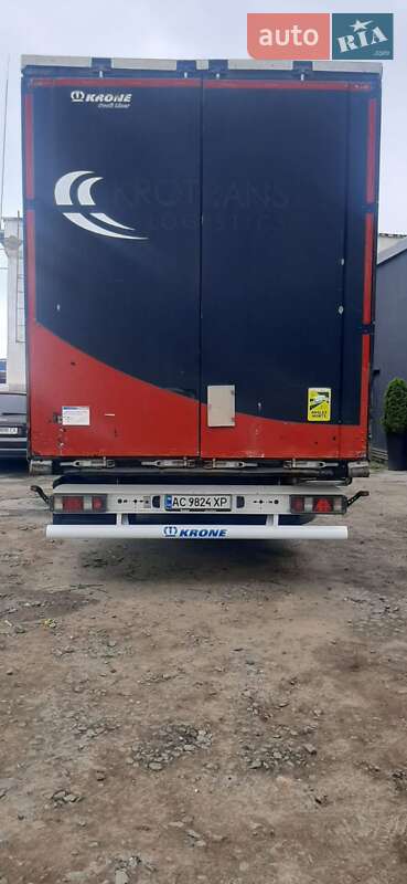 Тентованный борт (штора) - полуприцеп Krone SD 27 2012 в Луцке фото 2 Тентованный борт (штора) - полуприцеп Krone SD 27 2012 в Луцке