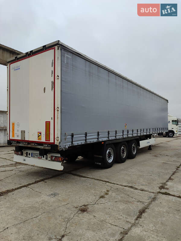 Тентованный борт (штора) - полуприцеп Krone SD 27 2008 в Прилуках