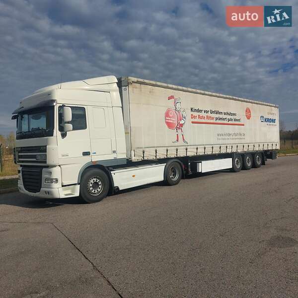 Бортовой полуприцеп Krone SD 27 2012 в Луцке